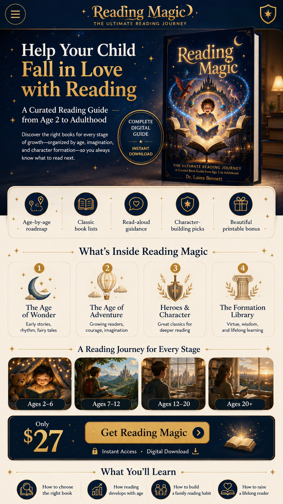 Reading Magic — Help Your Child Fall in Love with Reading